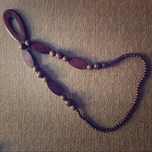 Wood Beaded Necklace